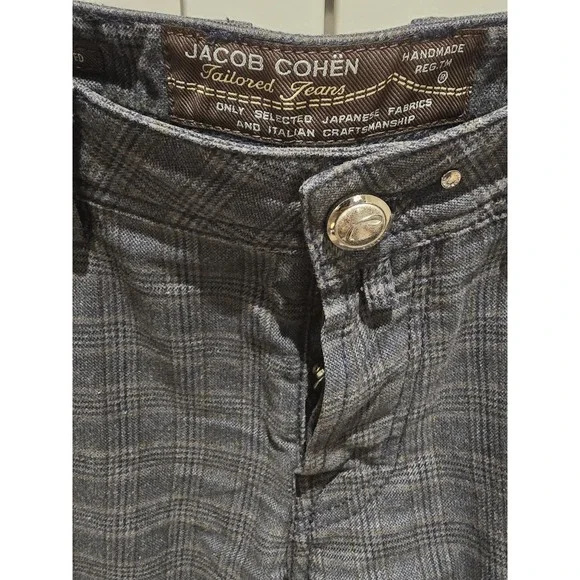 Jacob Cohen Mens Pants, Handmade In Italy, 100 Pima Cotton, 31x28, Type 622.